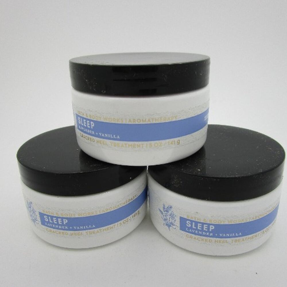 Lavender + Vanilla BATH & BODY WORKS Cracked Heel Treatment - Lot of 3